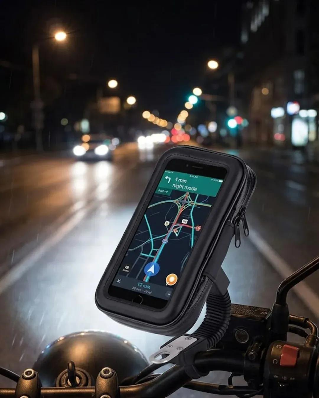 DAYI | Bisiklet Scooter Motosiklet İçin Su Geçirmez Telefon Standı 360 Derece Döner