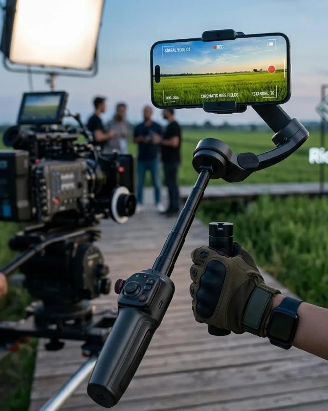 DAYI | Profesyonel Telefon Video Sabitleyici Gimbal Stabilizer Vlog Aparatı
