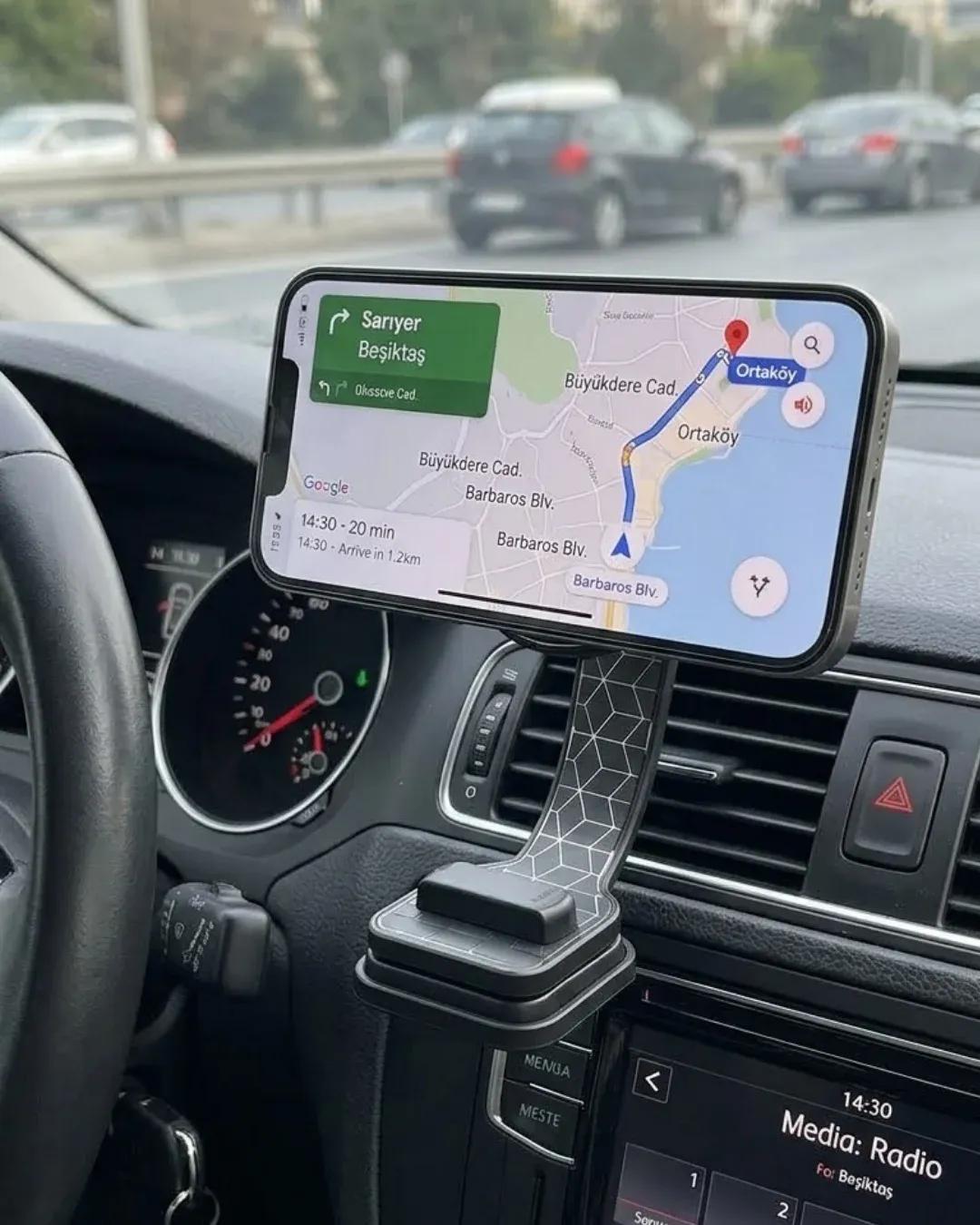 DAYI | Dashboard Manyetik Telefon Tutucu Ayarlanabilir Telefon Standı