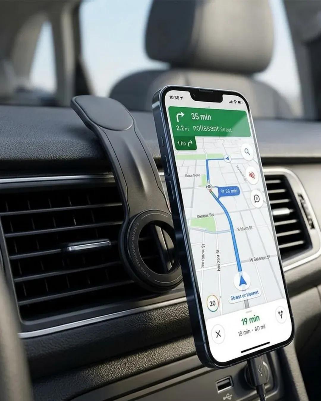 DAYI | Güçlü Mıknatıslı Araç Telefon Tutucu 360° Döner Dashboard Standı